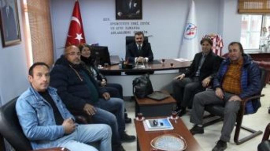 Spor Meclisi Spor İl M&uuml;d&uuml;r&uuml;n&uuml; Ziyaret Etti