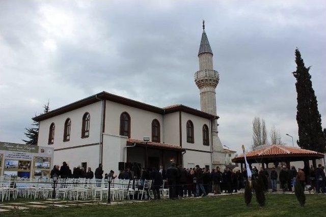 3 Bakan Edirne’de Hasan Sezayi Dergahı’nı Açtı