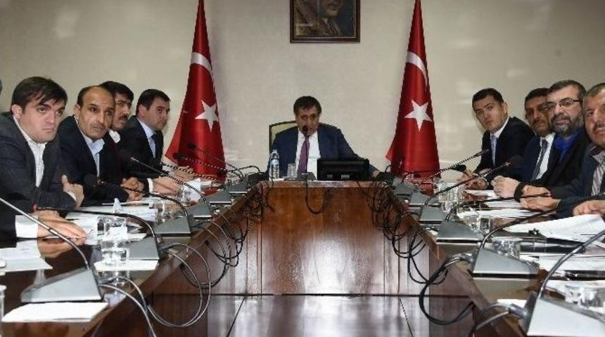 Osb Toplantısı Valilikte Yapıldı
