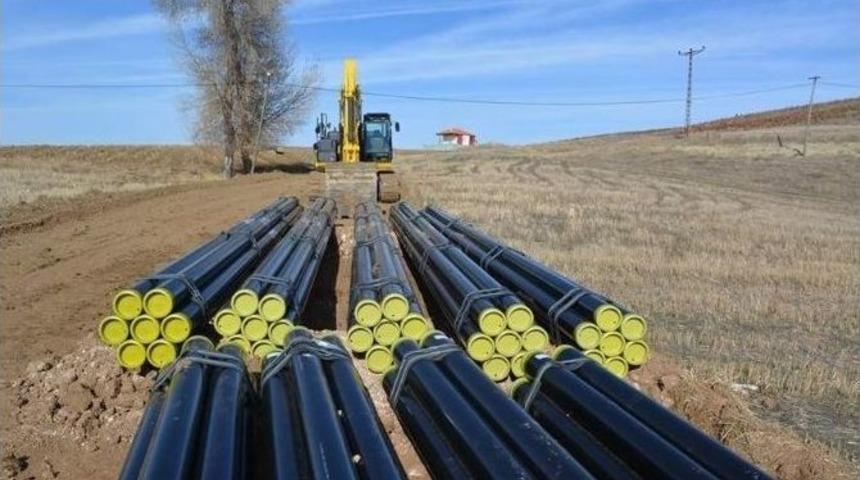 &Ccedil;ekerek Doğalgaza Kavuşuyor