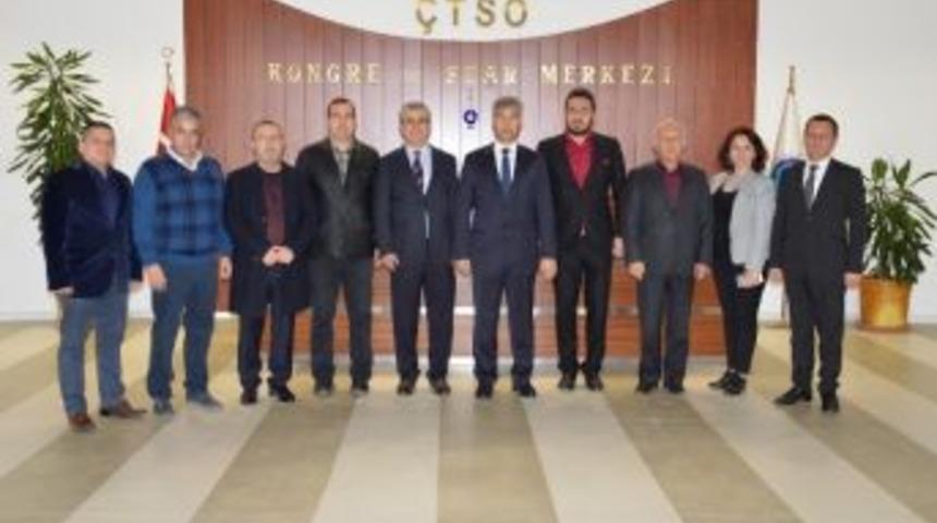 &Ccedil;anakkale Valisi Hamza Erkal &Ccedil;tso Y&ouml;netimini Ziyaret Etti