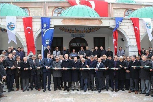 Büyükorhan Merkez Camii İbadete Açıldı