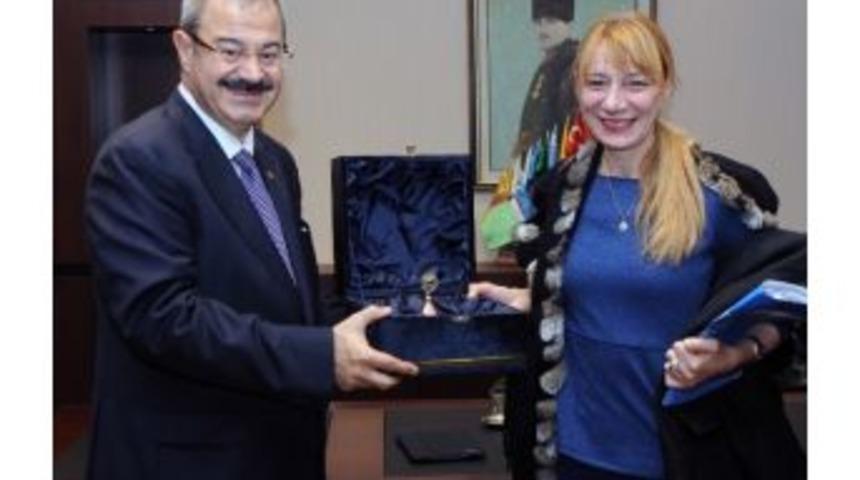 Undp Daimi Temsilci Yardımcısı Dımovska, Gso&rsquo;yu Ziyaret Etti