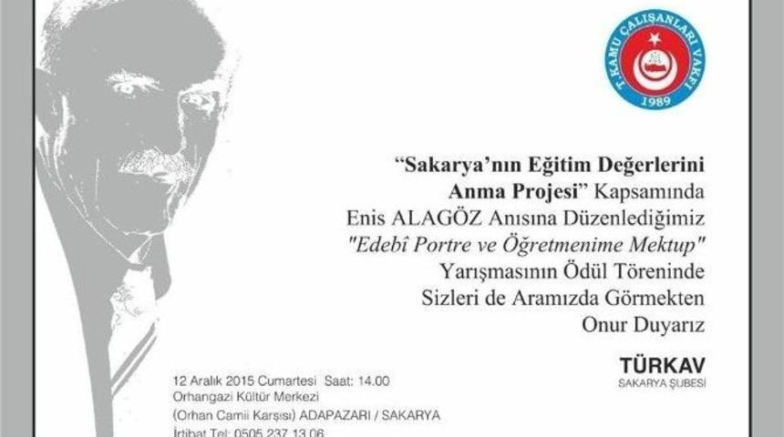 &Ouml;ğretmenime Mektup Yarışmasının &Ouml;d&uuml;l T&ouml;reni Cumartesi G&uuml;n&uuml;