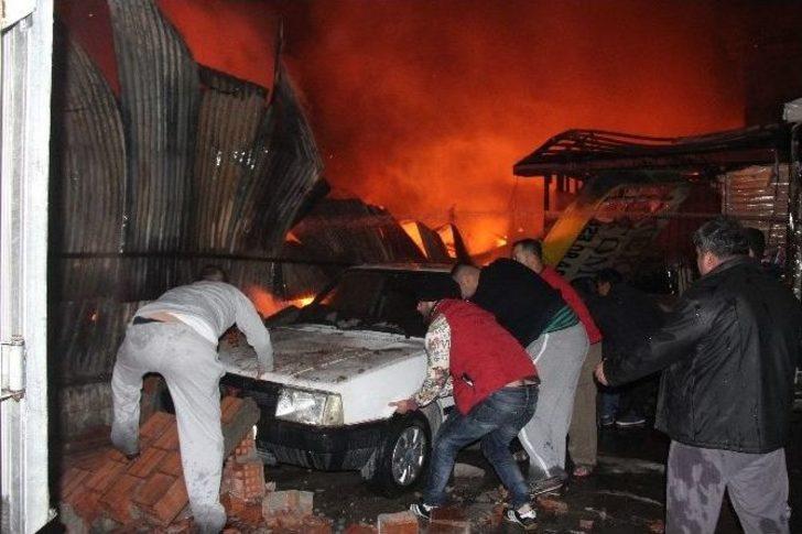 Mersin’de Korkutan Yangın G4