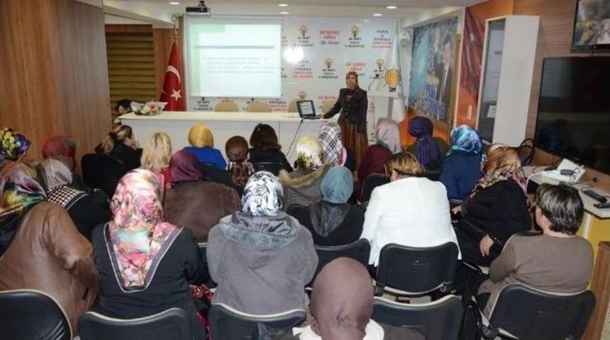 Ak Parti&rsquo;de Aile İ&ccedil;i İletişim Semineri