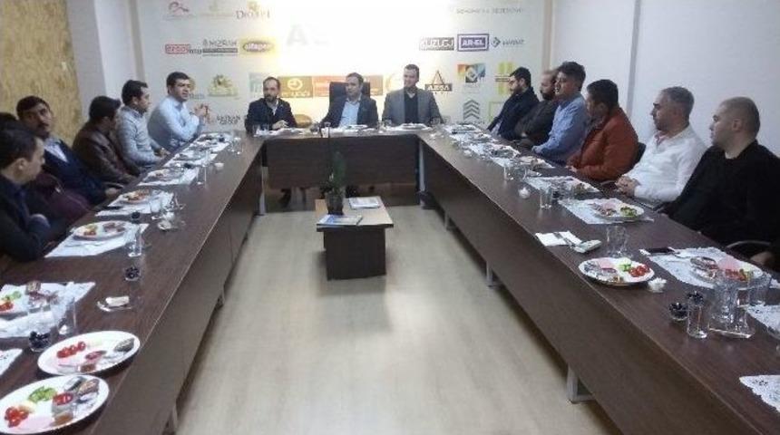 Askon Kayseri Şubesinin Bu Haftaki Konuğu Oran Genel Sekreteri Taş&ccedil;ı Oldu