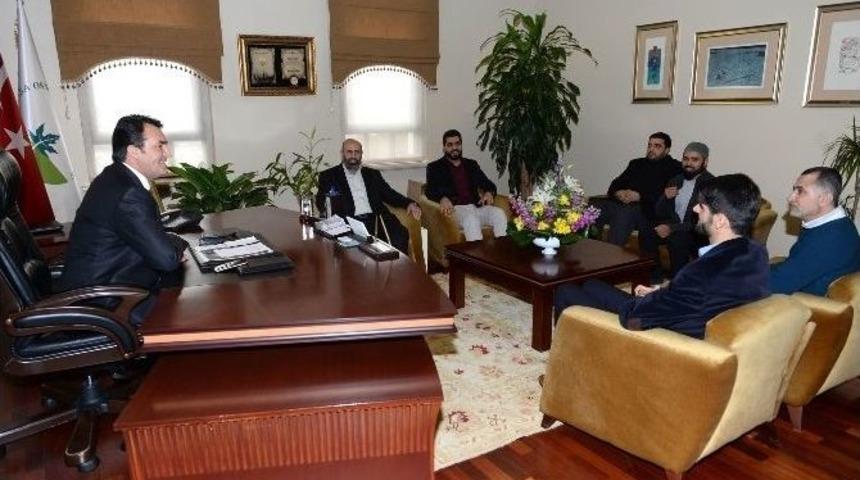 Filistinli Alimlerden D&uuml;ndar&rsquo;a Ziyaret