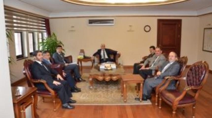 B&ouml;lge M&uuml;ft&uuml;lerinden Vali Alimoğlu&rsquo;na Ziyaret