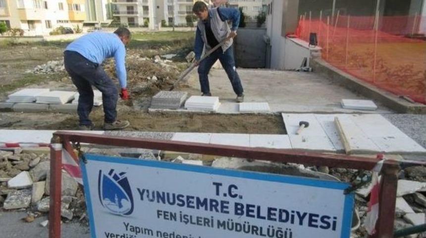 Fen İşleri &Ccedil;alışmalarını S&uuml;rd&uuml;r&uuml;yor