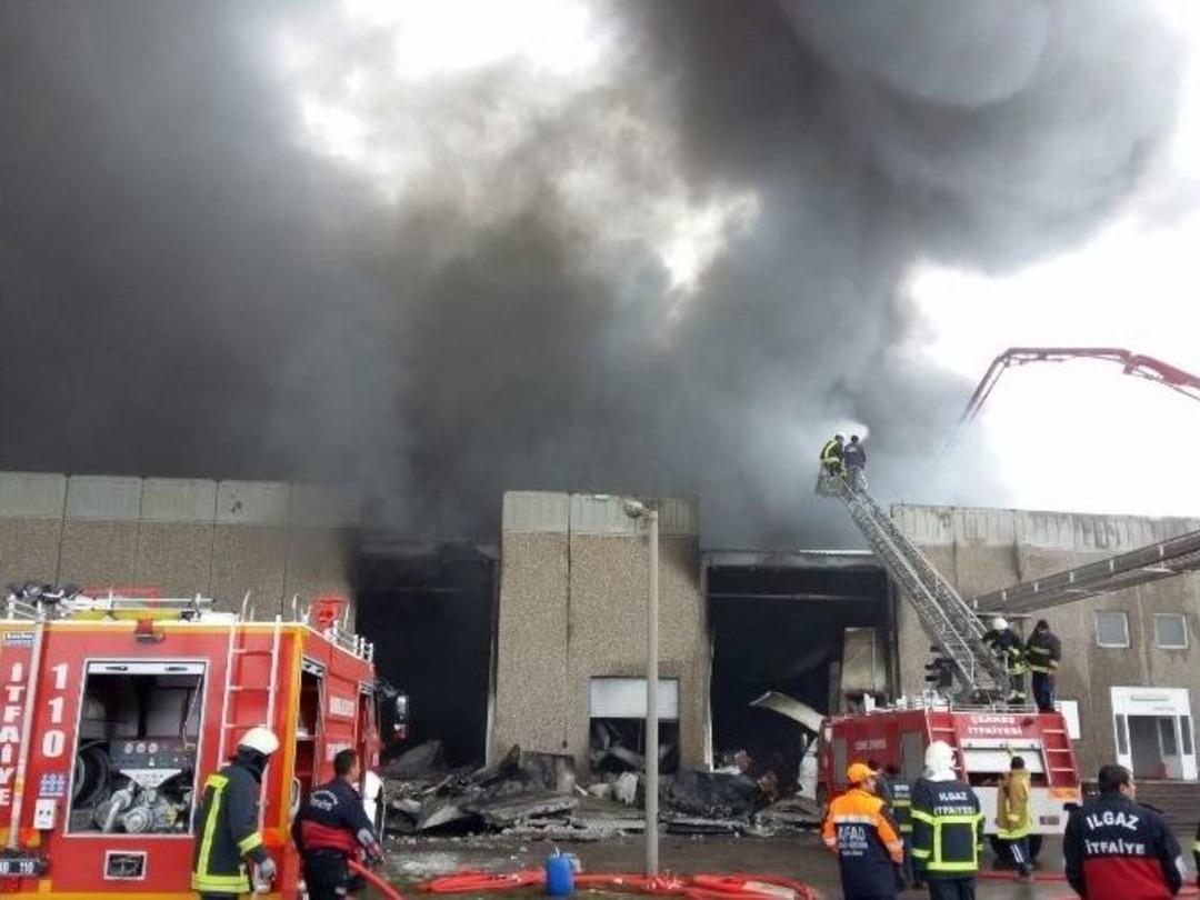 Et Entegre Tesisi Alev Alev Yandı