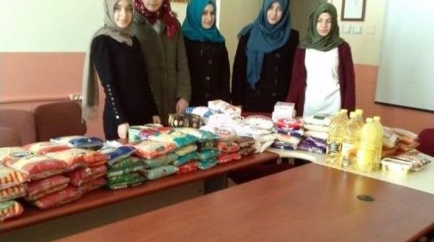 Burhaniye İmam Hatip&rsquo;de Yardım Kampanyası