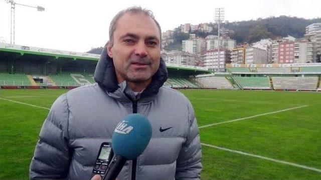 Giresunspor’da Kupa Maçı Hazırlıkları Başladı