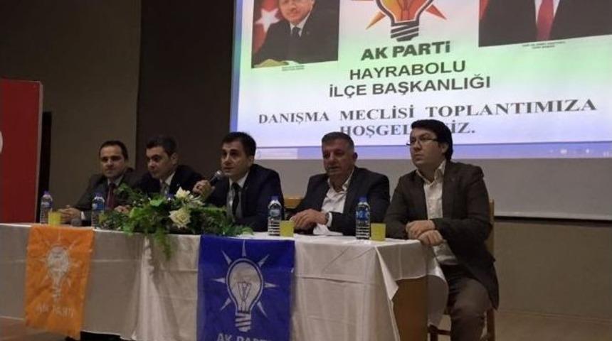 Malkara Ve Hayrabolu İl&ccedil;e Danışma Meclisleri Toplantısı