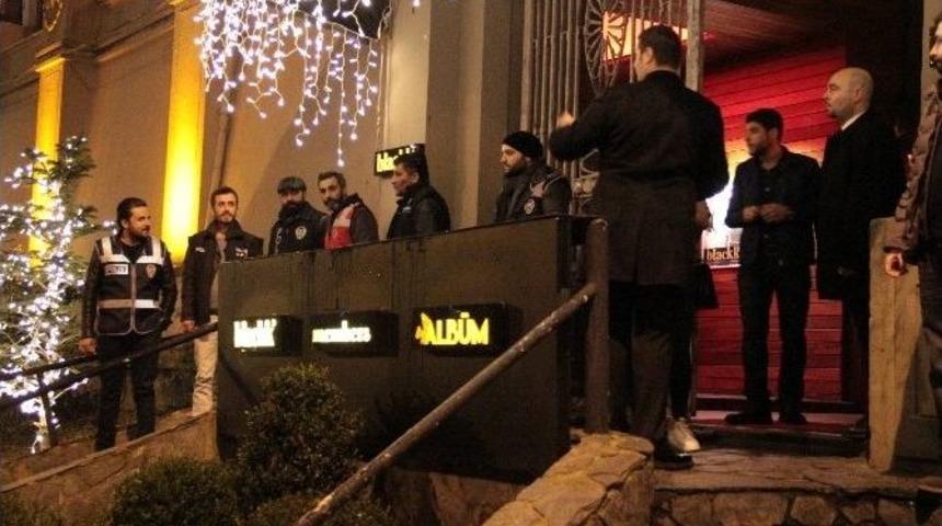 İstanbul Polisinden L&uuml;ks Eğlence Mekanlarına Baskın