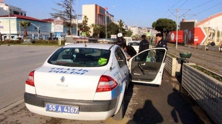 Samsun&rsquo;da Trafik Kazası: 1 Yaralı