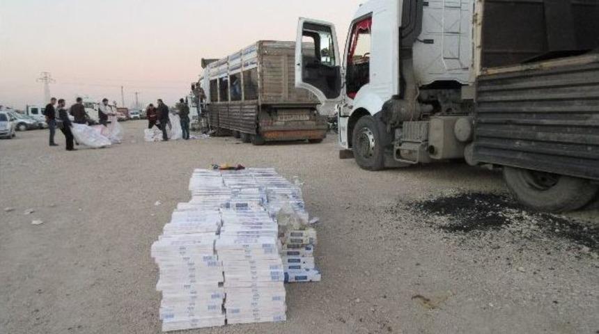 Ceyhan&rsquo;da 75 Bin Ka&ccedil;ak Sigara Ele Ge&ccedil;irildi