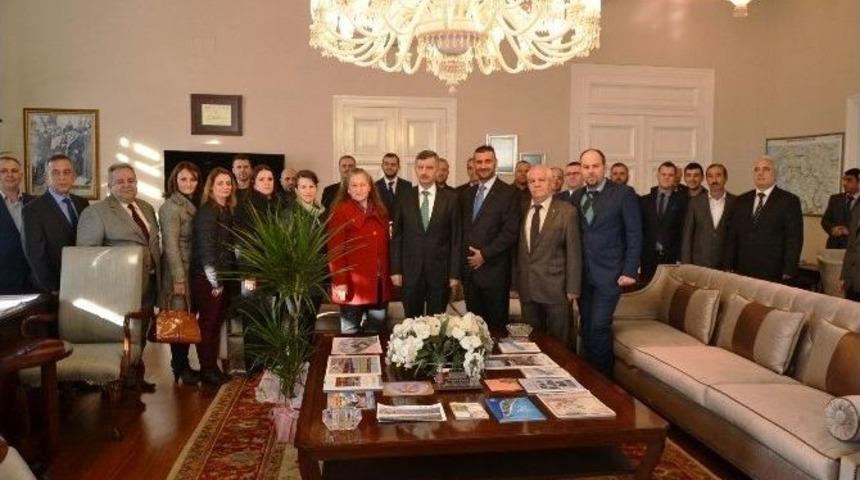 Makg&ouml;&ccedil;&rsquo;ten Vali Bektaşa Ziyaret