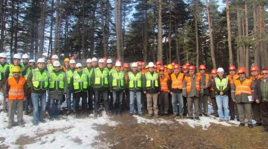 Kunduz Dağı Zirvesinde &Uuml;retim Ve Standardidasyon Eğitimi Tatbikatı