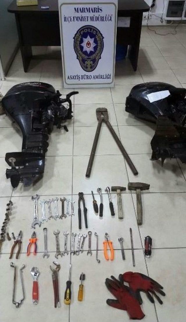 Muğla’da Tekne Motorlarını Çalan Hırsızlık Şebekesi Çökertildi