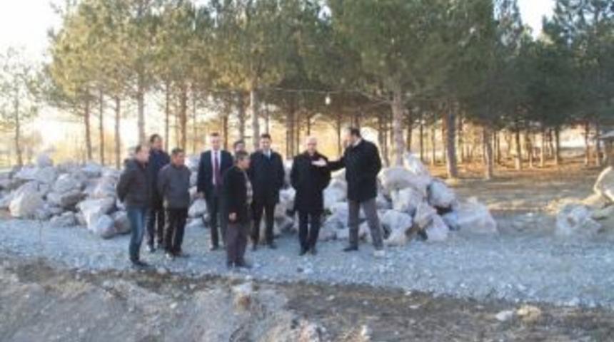 Ekşisu&rsquo;da &Ccedil;alışmalar Devam Ediyor