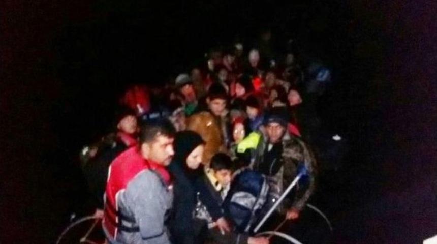 Antalya&rsquo;da 58 G&ouml;&ccedil;men Kurtarıldı