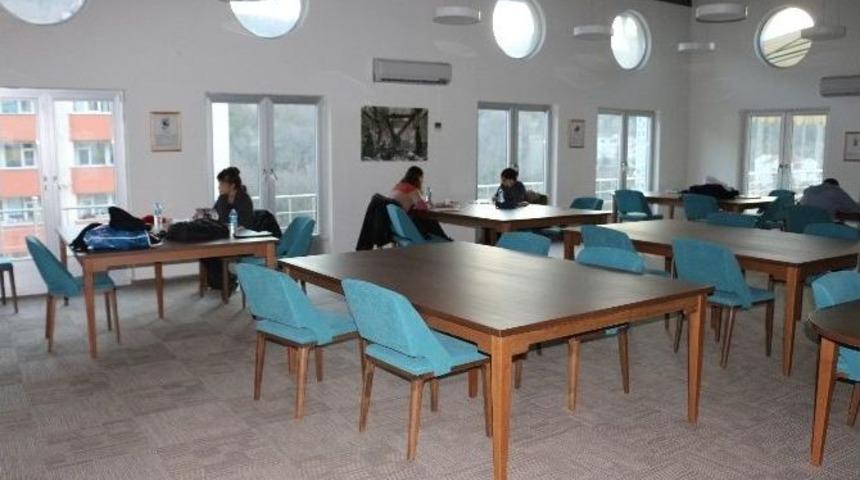 Muzaffer Tayyip Uslu &Ccedil;alışma Salonu, İbn-i Sina Kampusunde Hizmete Girdi