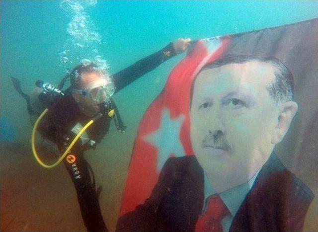 (özel Haber) Dalgıcın ‘erdoğan’ Sevdası