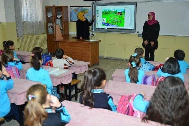 Yakutiye Belediyesi Ve Tema Vakfından Çocuklara Çevre Bilinci