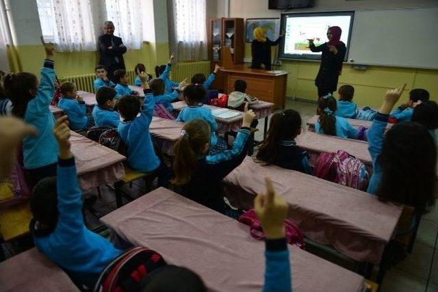 Yakutiye Belediyesi Ve Tema Vakfından Çocuklara Çevre Bilinci