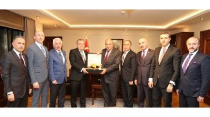 Ato’dan Başbakan Yardımcısı Türkeş’e Ziyaret