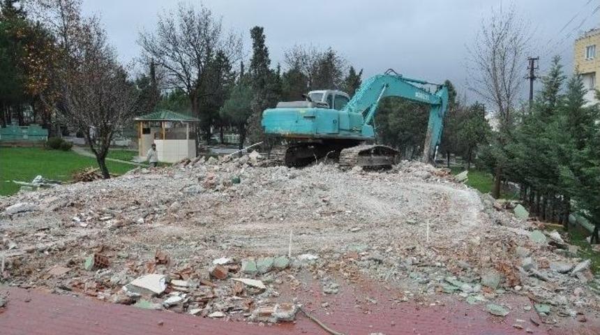 &Ccedil;erkezk&ouml;y Şehitliği&rsquo;nde D&uuml;zenleme &Ccedil;alışmaları