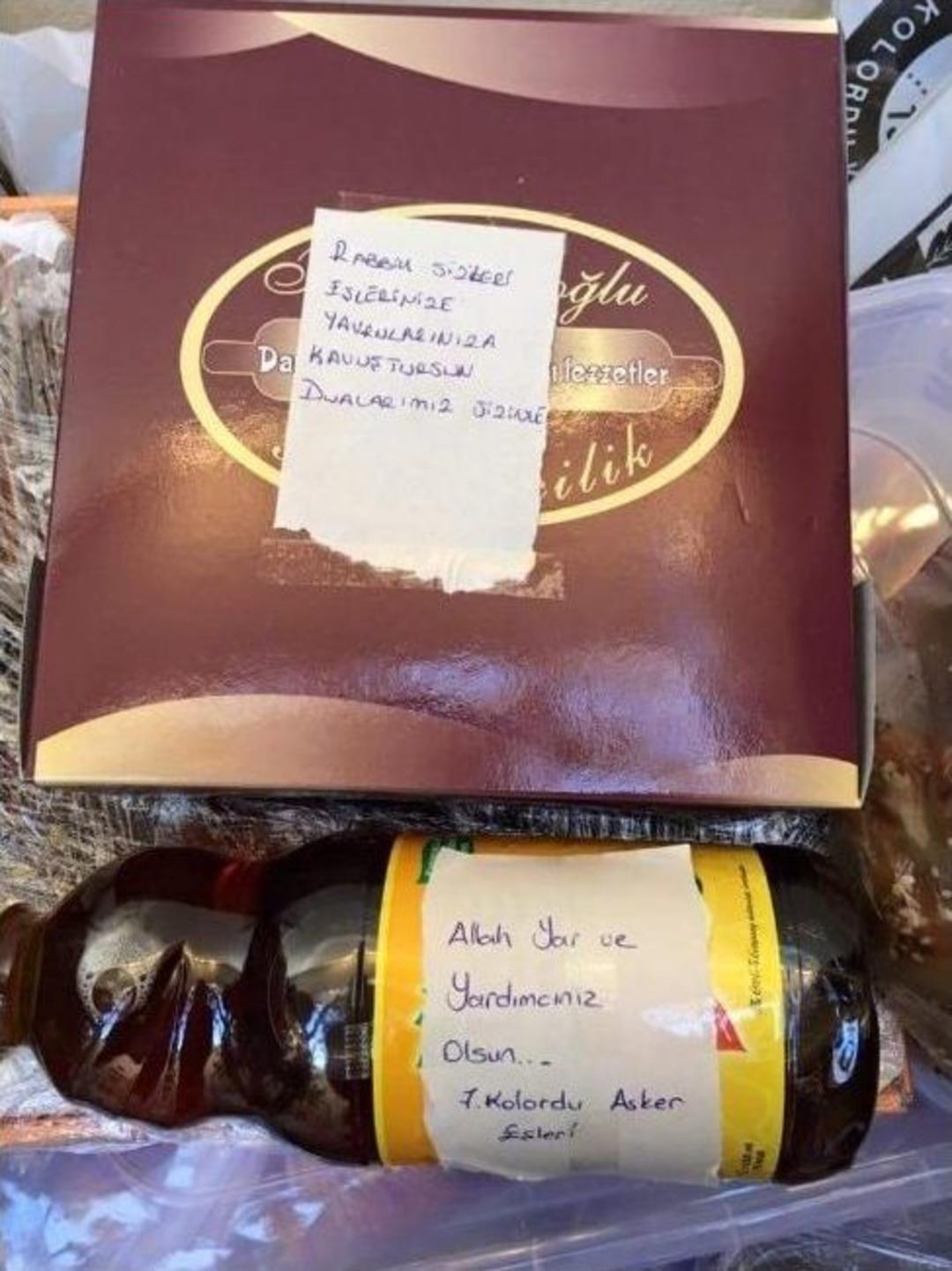 Asker Eşlerinden Operasyona Katılan G&uuml;venlik Kuvvetlerine Moral Desteği