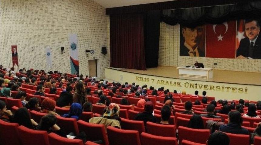 7 Aralık &Uuml;niversitesi&rsquo;nde &ldquo;milli Şairimiz Mehmet Akif Ersoy&rdquo; Konferansı