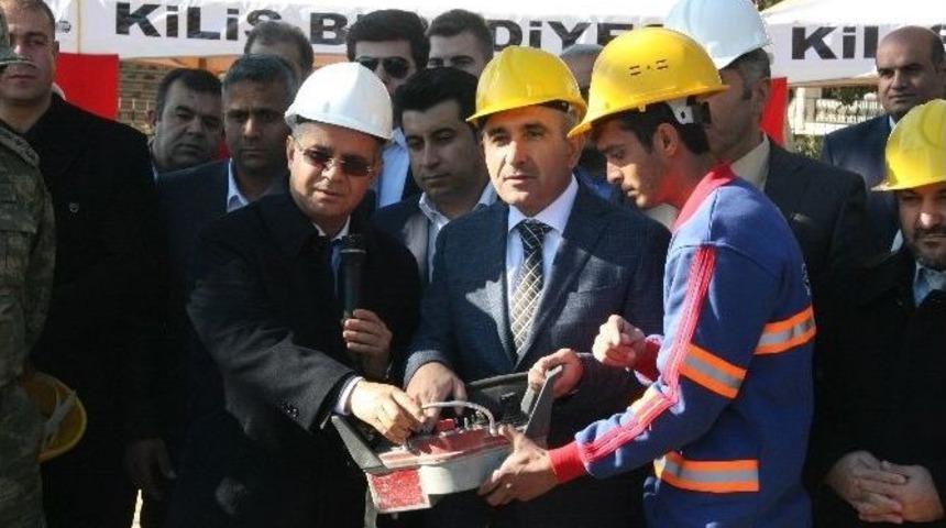 Mezarlık Hizmet Binasının Temeli Atıldı