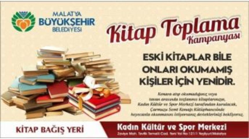 B&uuml;y&uuml;kşehir Belediyesi&rsquo;nden, Kitap Toplama Kampanyası