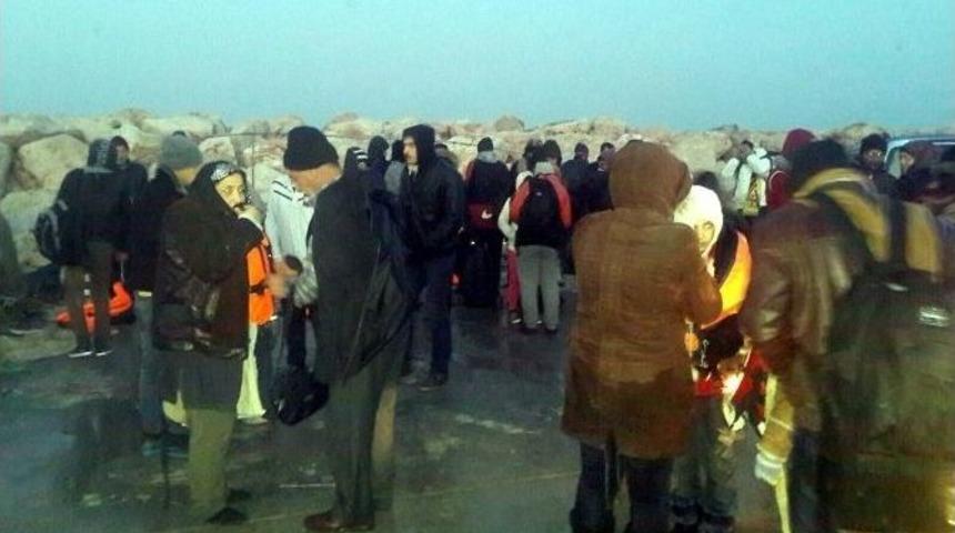 Aydın&rsquo;da 87 Suriyeli G&ouml;&ccedil;men Yakalandı