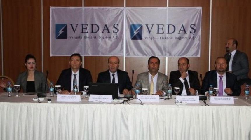 Vedaş&rsquo;tan 2015 Yatırım Toplantısı