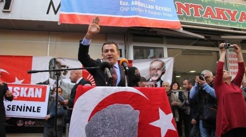 Chp İl Başkanı &Ouml;zyiğit Yeniden Aday