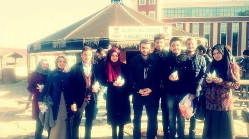 Ak Gen&ccedil;ler Kandil Paketleri Dağıttı