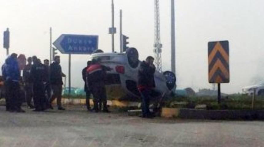 Takla Atan Ara&ccedil;tan Burnu Bile Kanamadan &Ccedil;ıktı