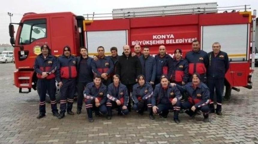 Kulu&rsquo;da İtfaiye Ekiplerine Eğitim Semineri Verildi