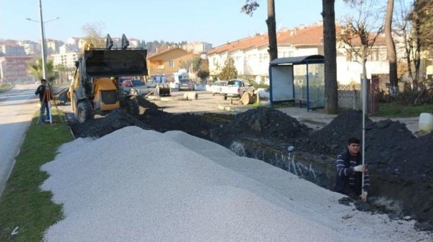 Yağmur Suyu Drenaj Hattı Çalışmaları Aralıksız Sürüyor