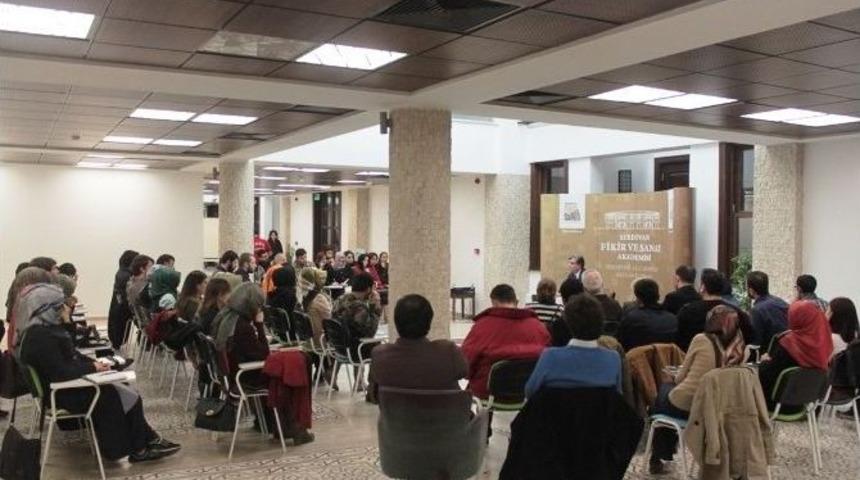 Prof. Dr. G&uuml;rsoy Serdivan Akademi&rsquo;nin Konuğu Oldu