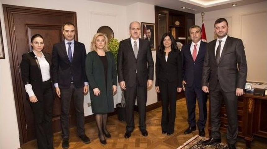 Başbakan Yardımcısı Kurtulmuş, Rtgd &Uuml;yelerini Kabul Etti
