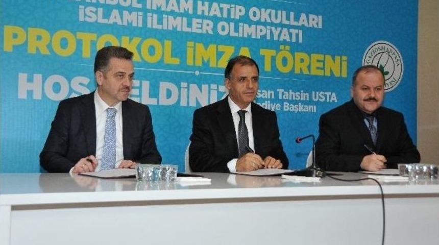 İstanbul İslami İlimler Olimpiyatı&rsquo;nın Protokol&uuml; İmzalandı