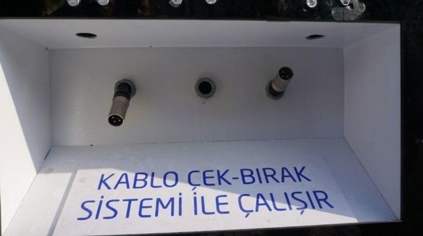 Edirne&rsquo;de Ak&uuml;l&uuml; Engelli Aracı Şarj İstasyonu&rsquo;na Zarar Verdiler