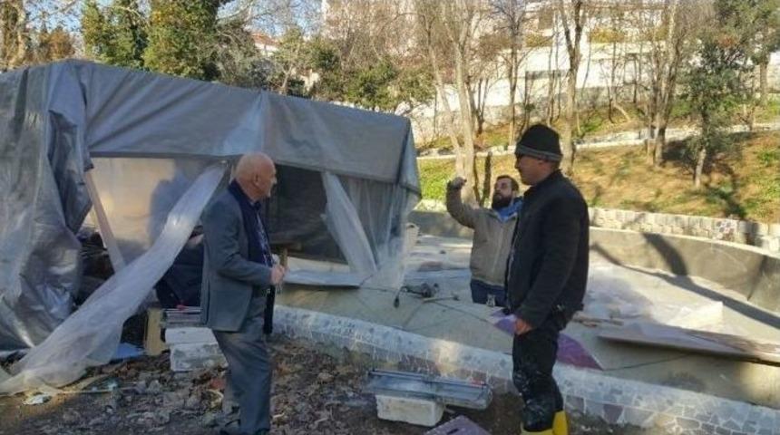 Başkan Altınok &Ouml;z, Kartal&rsquo;ın En B&uuml;y&uuml;k Parkı Olacak Alanda İncelemelerde Bulundu