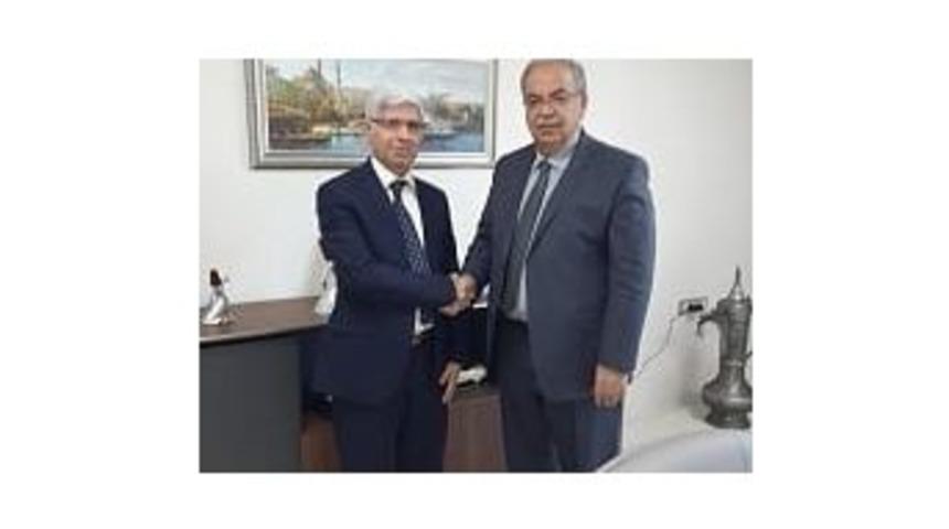 Tyb Adıyaman Şube Başkanı Ulu&ccedil;ay&rsquo;dan, Başkan Kutlu&rsquo;ya Ziyaret Etti