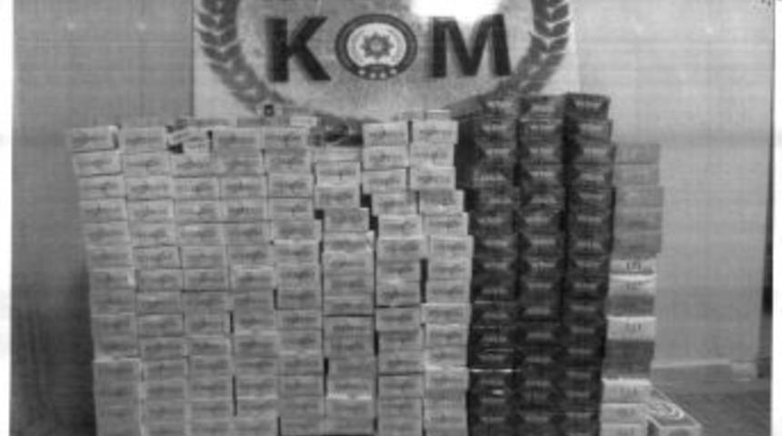 K&uuml;tahya&rsquo;da Ka&ccedil;ak Sigara Operasyonu